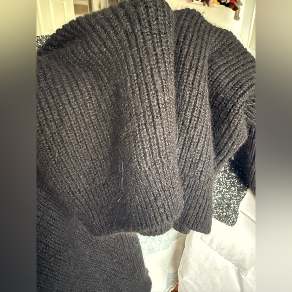 J. Crew Black Cowl Neck Sweater - Picture 7 of 10